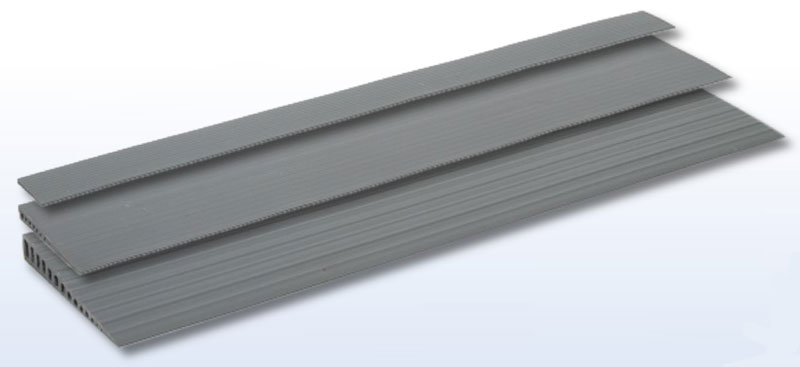 Türschwellen-Rampe grau mit/ohne Klebefläche Unterseite Überbrückung  Türschwelle